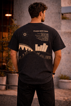 Warli Urban Life Oversized T-Shirt