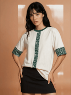 Warli Path Oversized T-Shirt