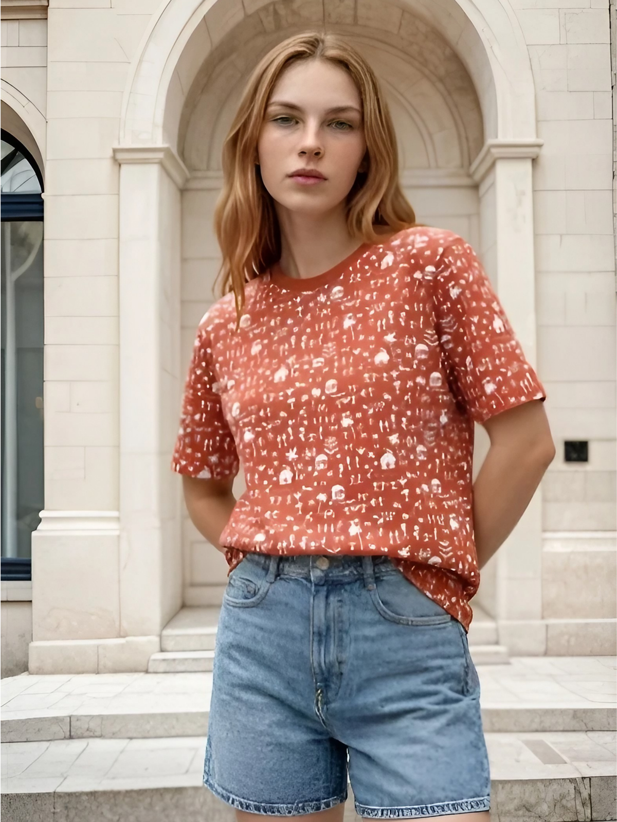 Warli Oversized T-Shirt