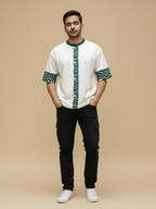 Warli Path Oversized Tshirt