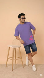 Warli Bird oversized T-Shirt