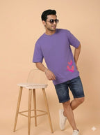 Warli Bird oversized T-Shirt